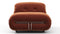 Soriana - Soriana Deep Lounge Chair, Spice Velvet