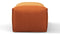 Leandro - Leandro Ottoman, Apricot Velvet