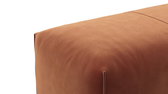 Leandro - Leandro Ottoman, Spice Velvet