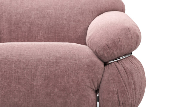 Sesann - Sesann Lounge Chair, Dusty Pink Chenille