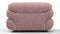 Sesann - Sesann Lounge Chair, Dusty Pink Chenille