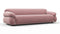 Sesann - Sesann Three Seater Sofa, Dusty Pink Chenille