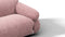 Sesann - Sesann Two Seater Sofa, Dusty Pink Chenille