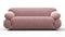 Sesann - Sesann Two Seater Sofa, Dusty Pink Chenille