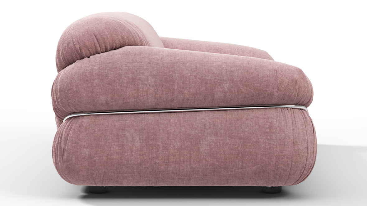 Sesann - Sesann Two Seater Sofa, Dusty Pink Chenille