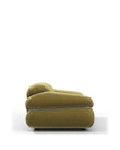2 Seaters Sesann Two Seater Sofa, Olive Gold Velvet