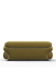 2 Seaters Sesann Two Seater Sofa, Olive Gold Velvet