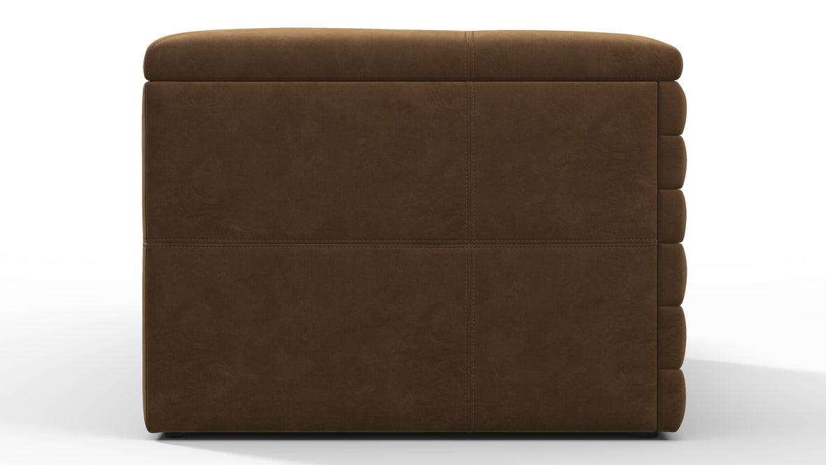 Terrazza - Terrazza Sofa Combination, Brown Vegan Suede