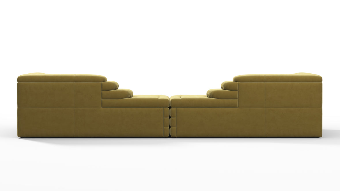 Terrazza - Terrazza Sofa Combination, Olive Gold Velvet