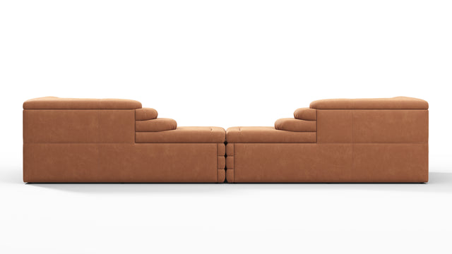 Terrazza - Terrazza Sofa Combination, Tan Vegan Leather