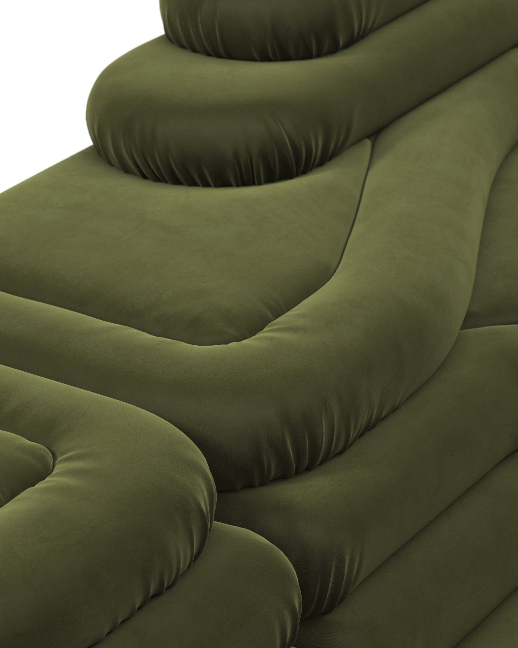 Terrazza Sofa Combination, Thyme Luxe Velvet – Interior Icons
