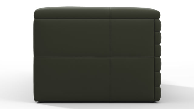 Terrazza - Terrazza Sofa, Left Arm, Army Green Vegan Leather