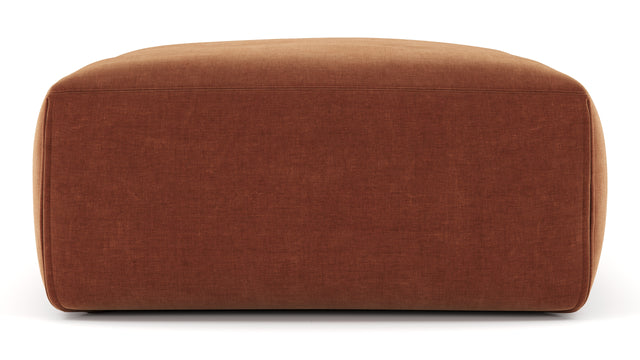 Le Mura - Le Mura Ottoman, Rust Chenille