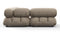 Belia - Belia Sectional, Left Corner, Greige Velvet