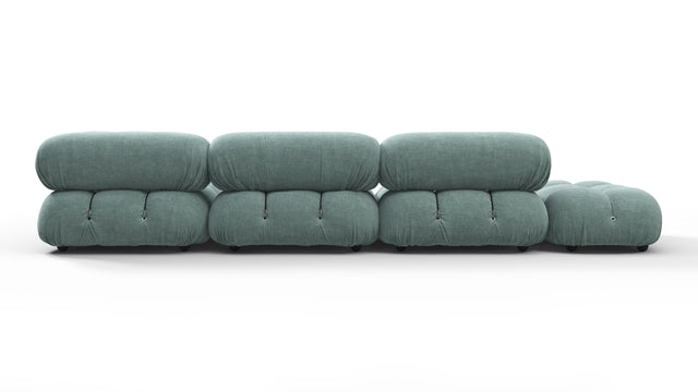 Belia - Belia Sectional, Right Corner, Cerulean Chenille