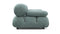 Belia - Belia Two Seater Sofa, Cerulean Chenille