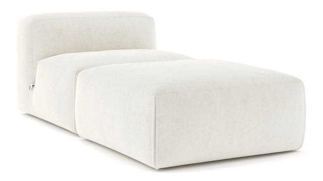 Le Mura - Le Mura Modular Chaise, Natural Linen