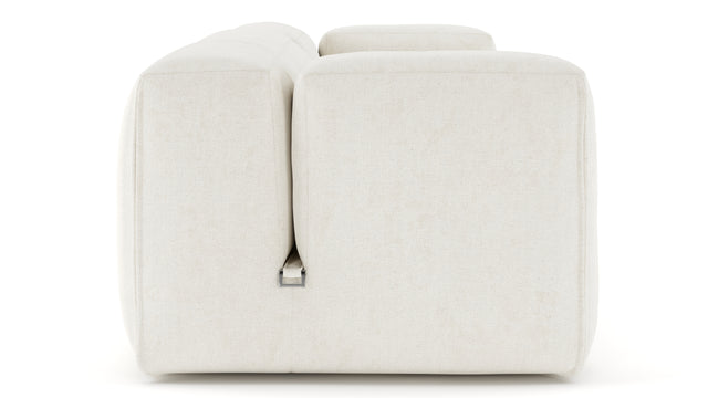 Le Mura - Le Mura Three Seater Sofa, Natural Linen