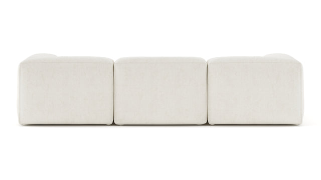 Le Mura - Le Mura Three Seater Sofa, Natural Linen