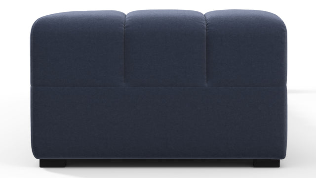 Tufted - Tufted Sectional, Extra Large Sofa, Royal Blue Wool