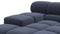 Tufted - Tufted Module, Deep Large Left Arm, Royal Blue Wool