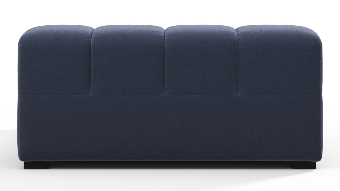 Tufted - Tufted Module, Deep Large Left Arm, Royal Blue Wool