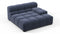 Tufted - Tufted Module, Deep Large Right Arm, Royal Blue Wool