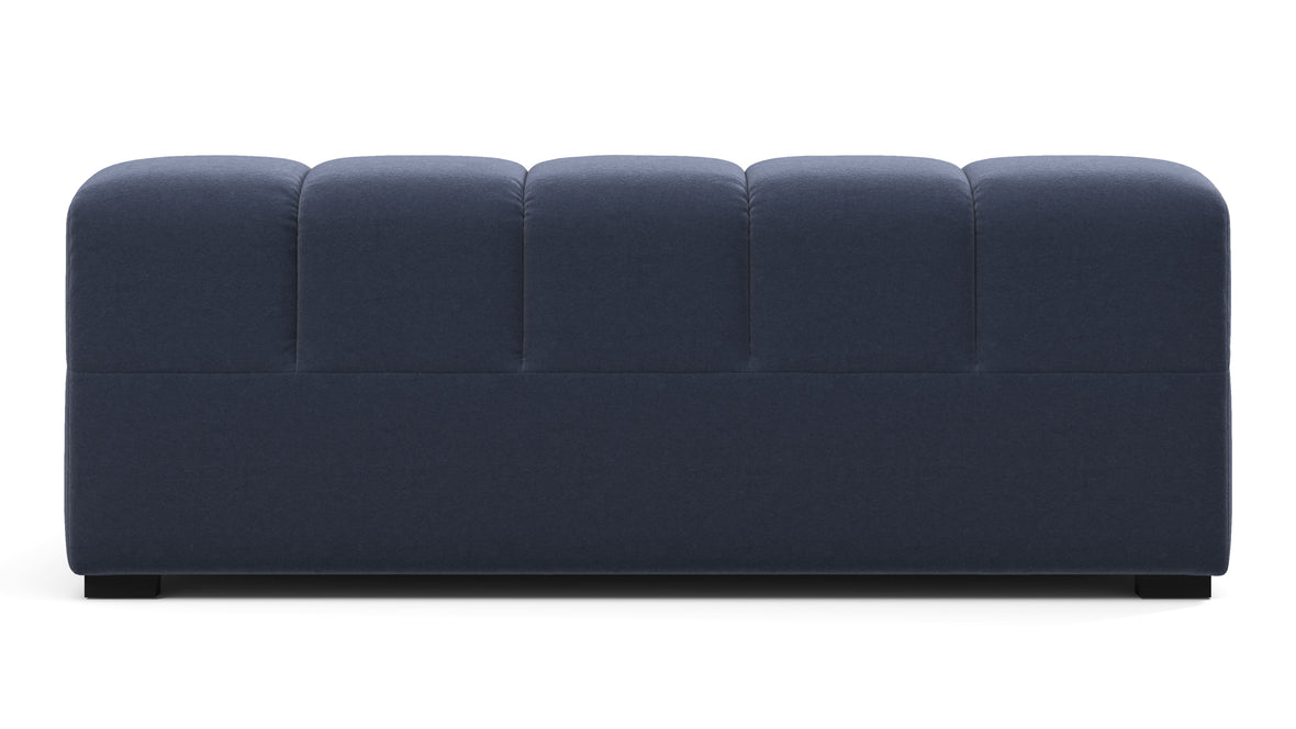 Tufted - Tufted Module, Extra Large Left Arm, Royal Blue Wool