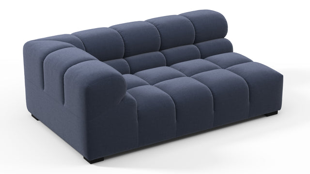 Tufted - Tufted Module, Extra Large Left Corner, Royal Blue Wool