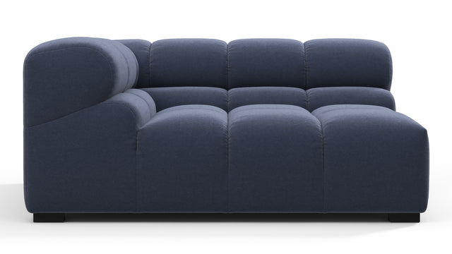 Tufted - Tufted Module, Large Left Corner, Royal Blue Wool