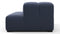 Tufted - Tufted Module, Right Chaise, Armless, Royal Blue Wool