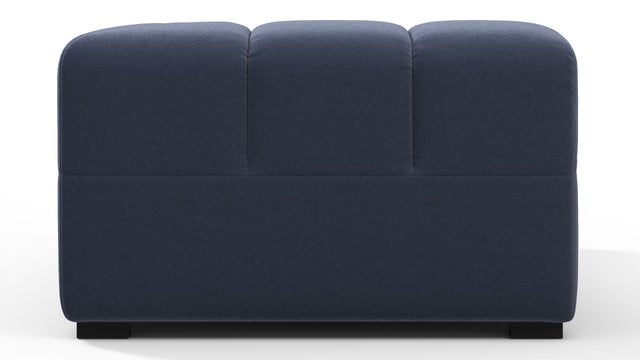 Tufted - Tufted Module, Right Corner, Royal Blue Wool