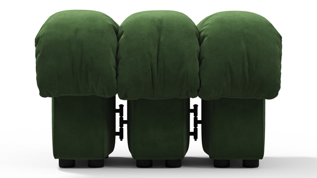 DS 600 - DS 600 Ottoman, Tarragon Vegan Suede