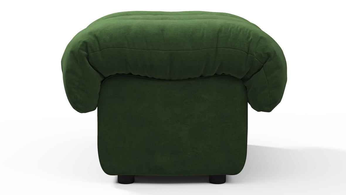 DS 600 - DS 600 Ottoman, Tarragon Vegan Suede