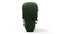 DS 600 - DS 600 Intermediate Stool Module, Tarragon Vegan Suede