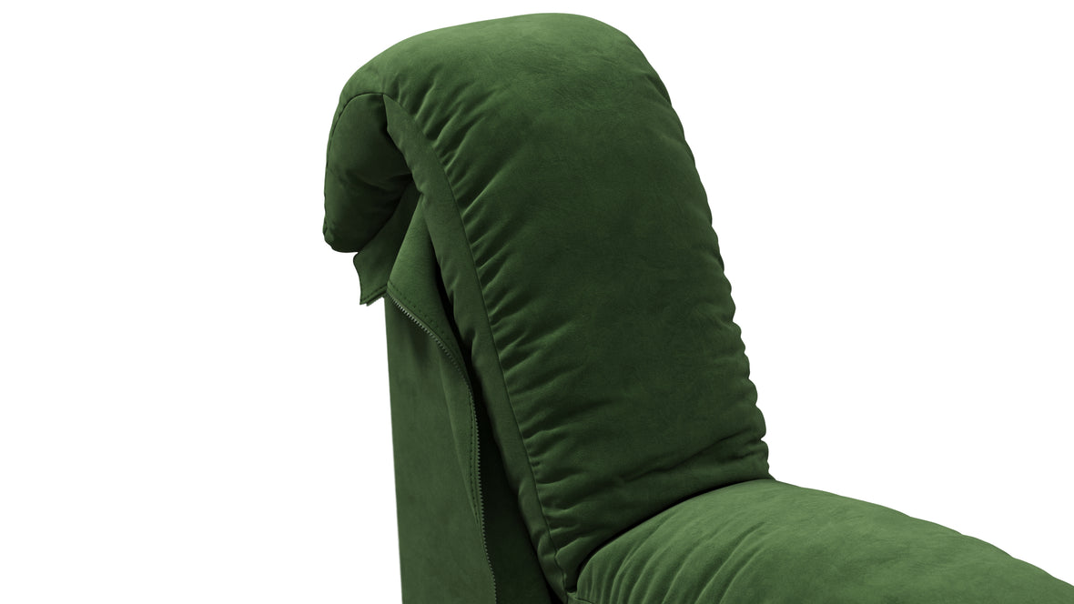 DS 600 - DS 600 Intermediate Module, Armless, Tarragon Vegan Suede