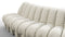 DS 600 - DS 600 Double Sided Curved Sectional, Cream Vegan Leather