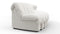 DS 600 - DS 600 Double Sided Curved Sectional, White Boucle