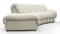 DS 600 - DS 600 Small Open End Sofa, Left, Cream Vegan Leather