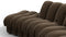 DS 600 - DS 600 Small Open End Sofa, Left, Distressed Brown Vegan Leather