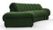 DS 600 - DS 600 Small Open End Sofa, Left, Tarragon Vegan Suede