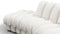 DS 600 - DS 600 Small Open End Sofa, Left, White Boucle