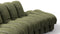 DS 600 - DS 600 Small Open End Sofa, Right, Deep Olive Vegan Leather