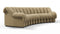 DS 600 - DS 600 Three Seater Sofa, Beige Vegan Leather