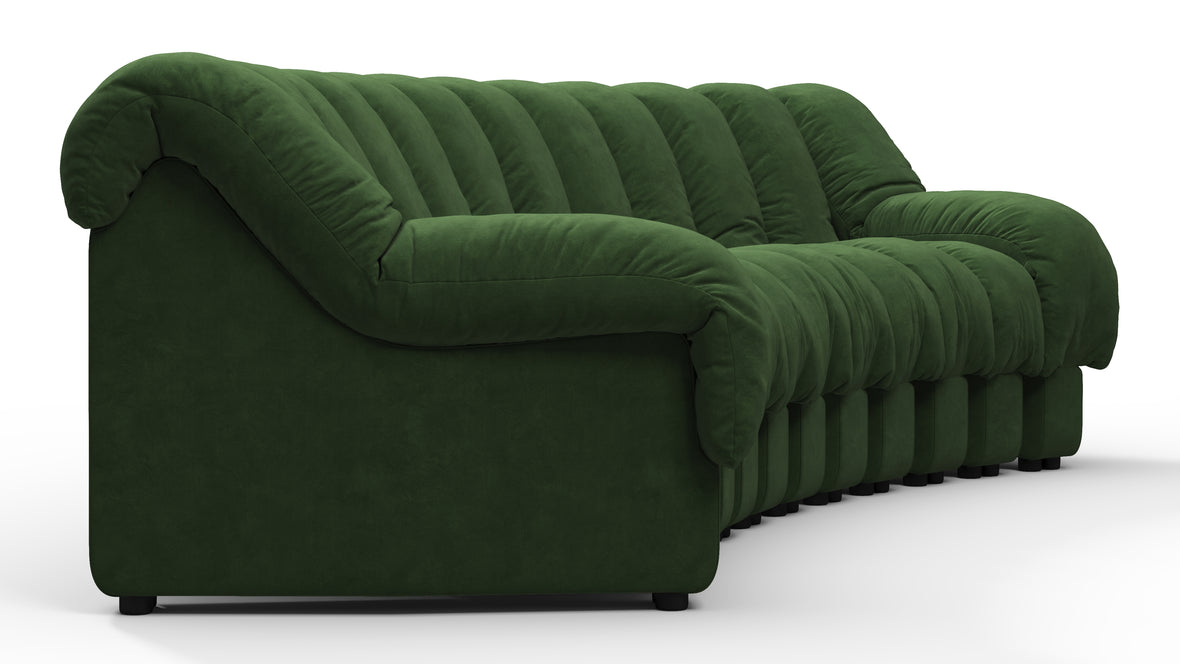 DS 600 - DS 600 Three Seater Sofa, Tarragon Suede