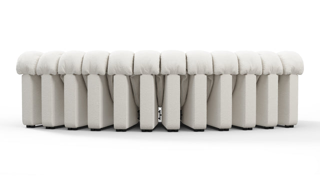 DS 600 - DS 600 Three Seater Sofa, White Boucle