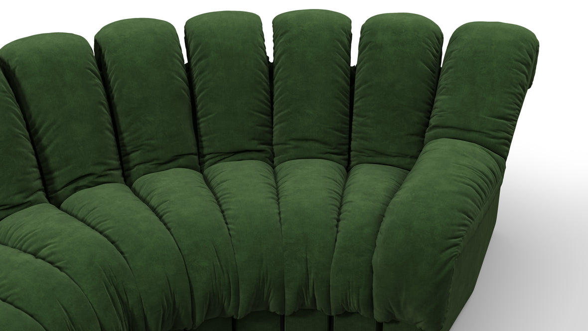 DS 600 - DS 600 Sectional, U Shape, Tarragon Suede