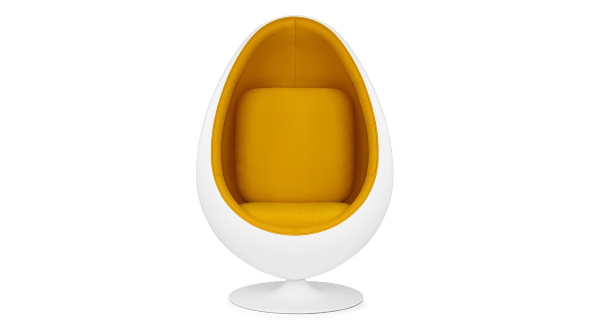 Egg Pod - Egg Pod Chair, Dijon Wool