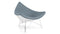 Coconut - Coconut Chair, Blue Gray Wool