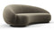 Julep - Julep Sofa, Ash Brown Velvet